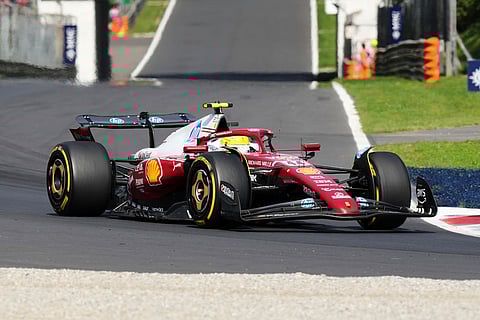 Ferrari driver Lewis Hamilton