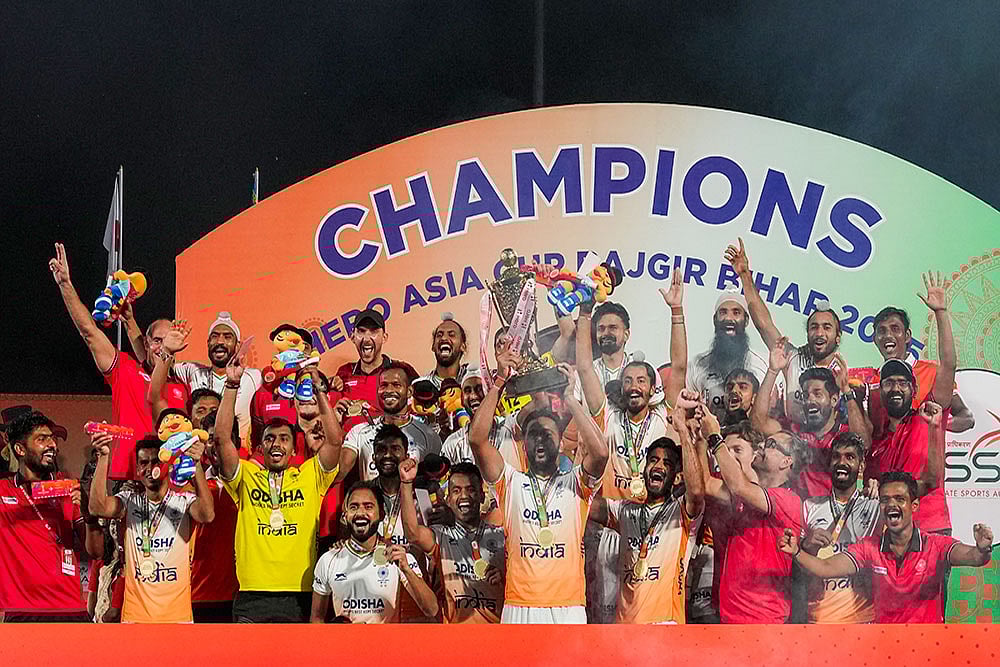 | Photo: PTI/Swapan Mahapatra : Asia Cup Hockey 2025 Final: India vs South Korea