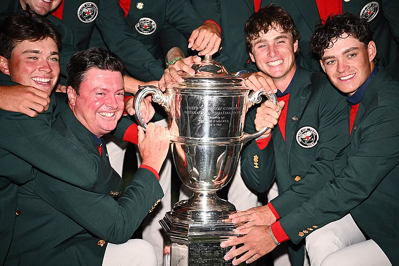 Walker Cup golf tournament 2025 Americans vs Great Britain And Ireland_2
