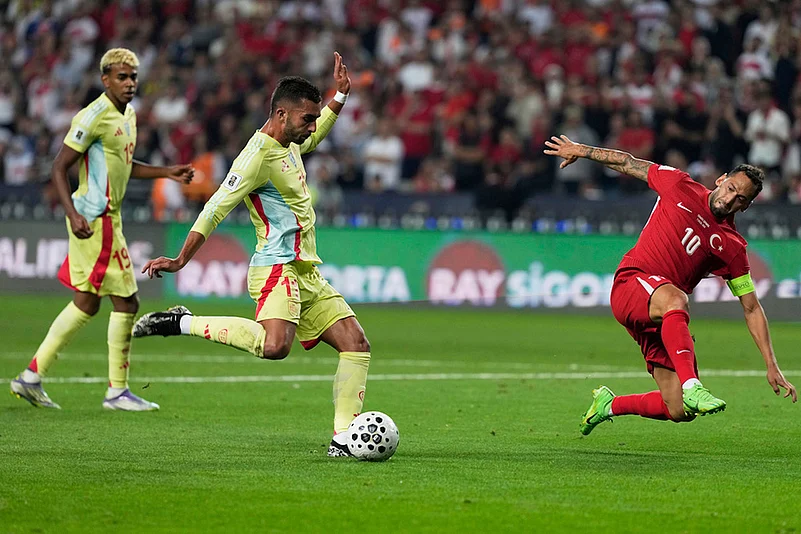 2026 World Cup qualification Europe Turkey vs Spain match_Ferran Torres