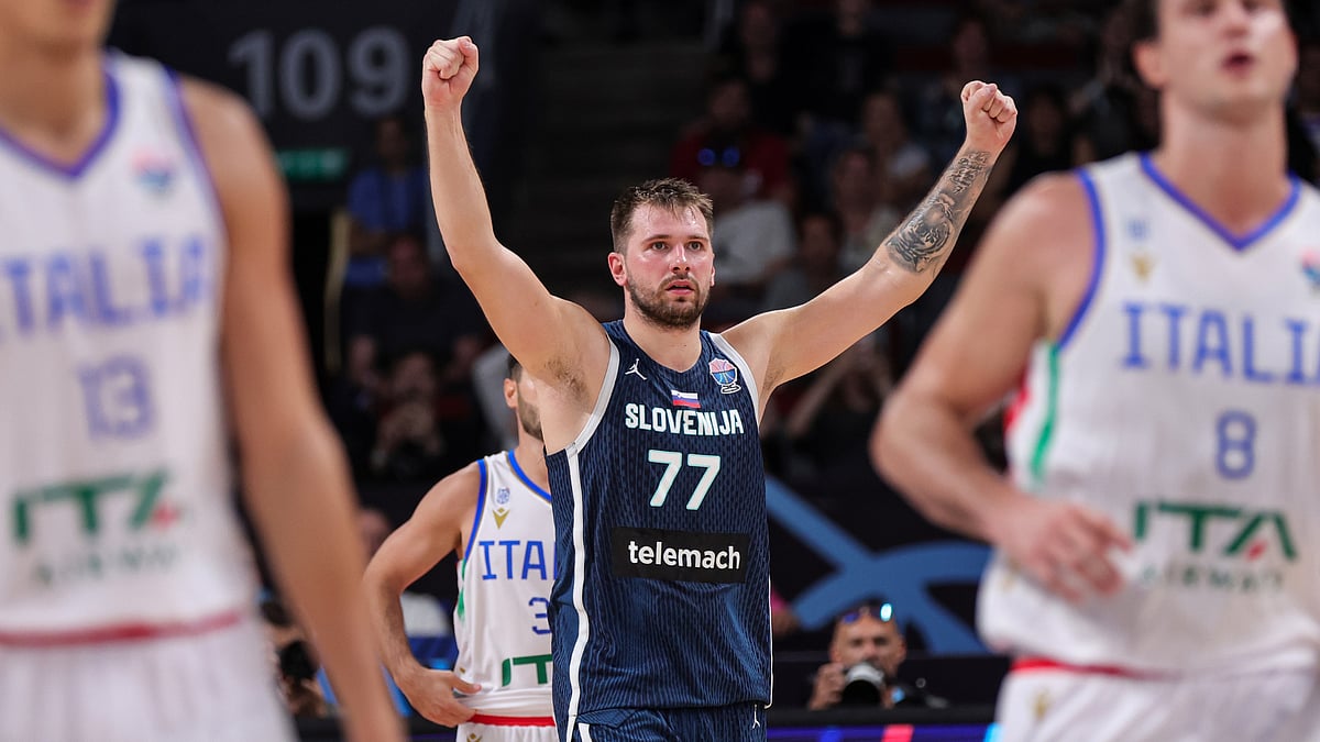 Slovenia's Luca Doncic