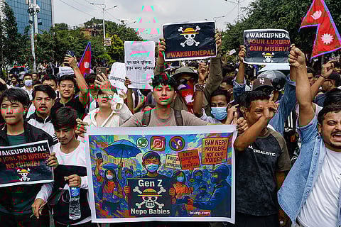 Protest in Kathmandu