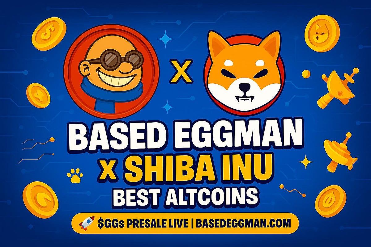 Shiba Inu and Based Eggman logos
