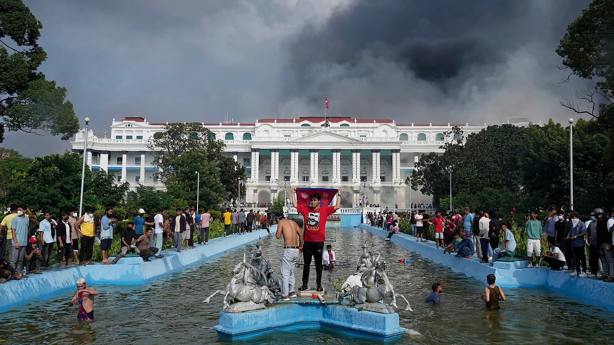 AP | : Protest in Nepal |