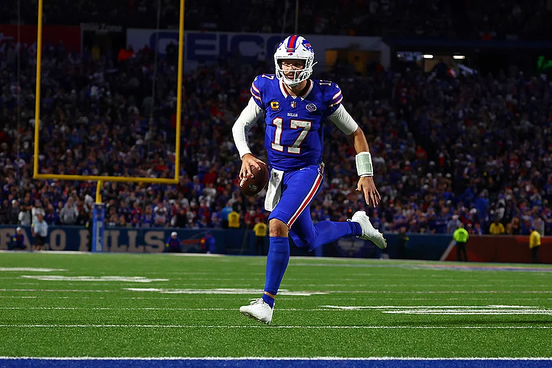National Football League Buffalo Bills vs Baltimore Ravens match photos: Josh Allen
