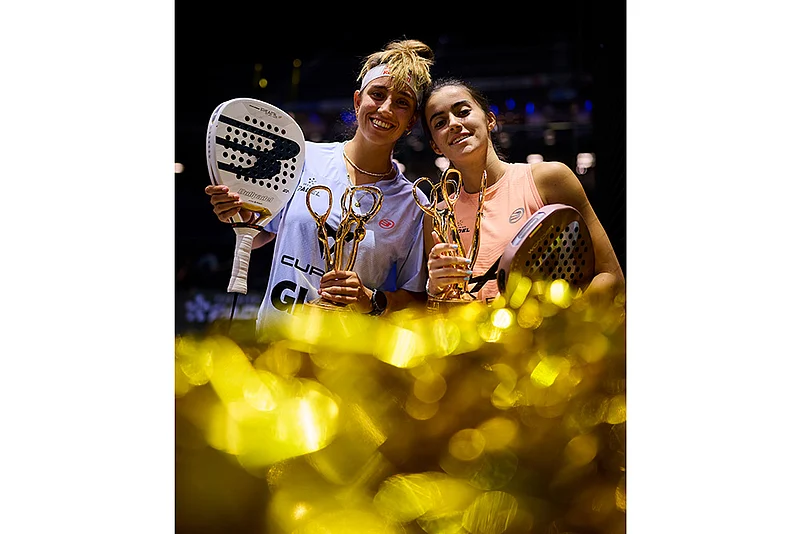 Premier Padel P1 in Madrid: Beatriz Gonzalez Fernandez and Claudia Fernandez Sanchez