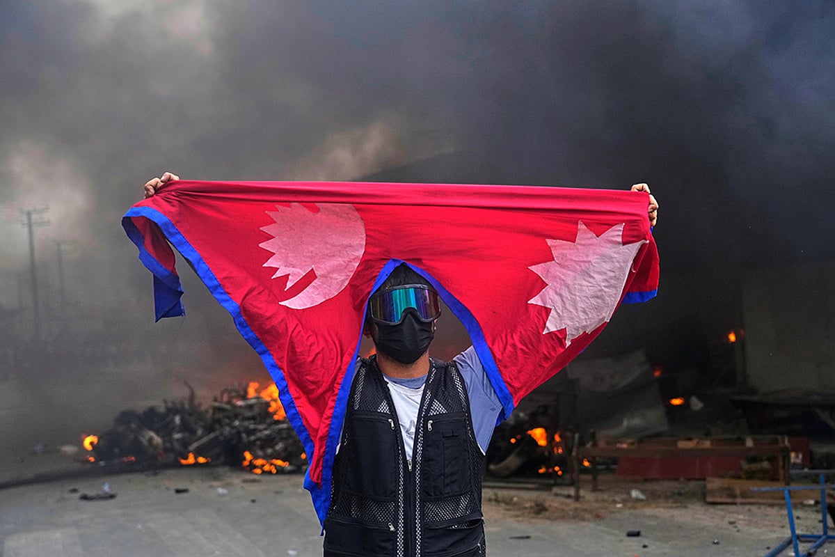 Protest in Kathmandu
