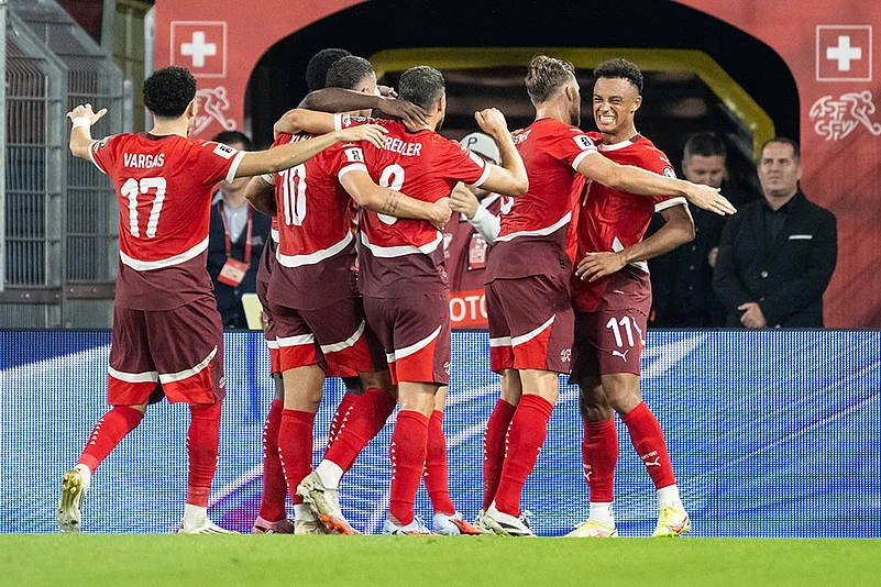 FIFA World Cup 2026 European Qualifiers Switzerland Vs Slovenia_Dan Ndoye