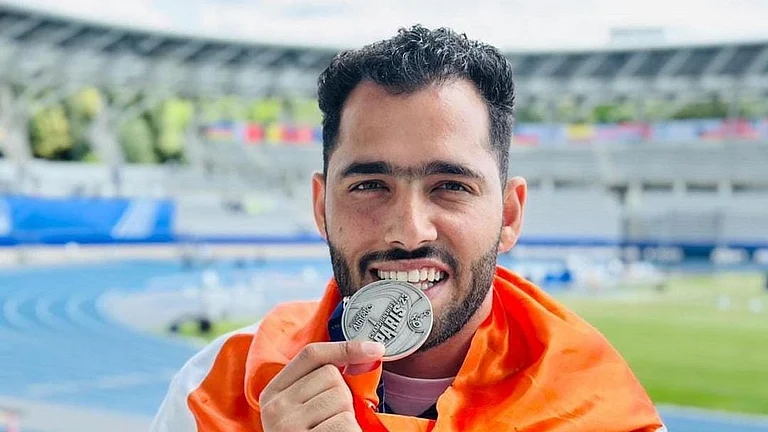 Rinku Hooda competes in the F46 javelin throw category and is a World Para Athletics Championships medallist. - File Photo