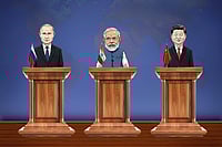 How India's Multi-alignment Strategy Vexes Trump 2.0 Illustration: Yoshita Arora