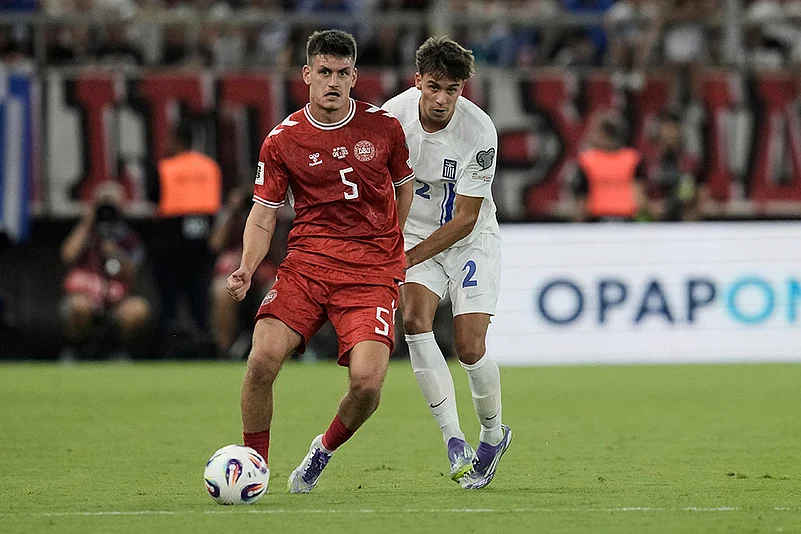 FIFA World Cup 2026 European Qualifiers Greece vs Denmark_Joakim Maechle