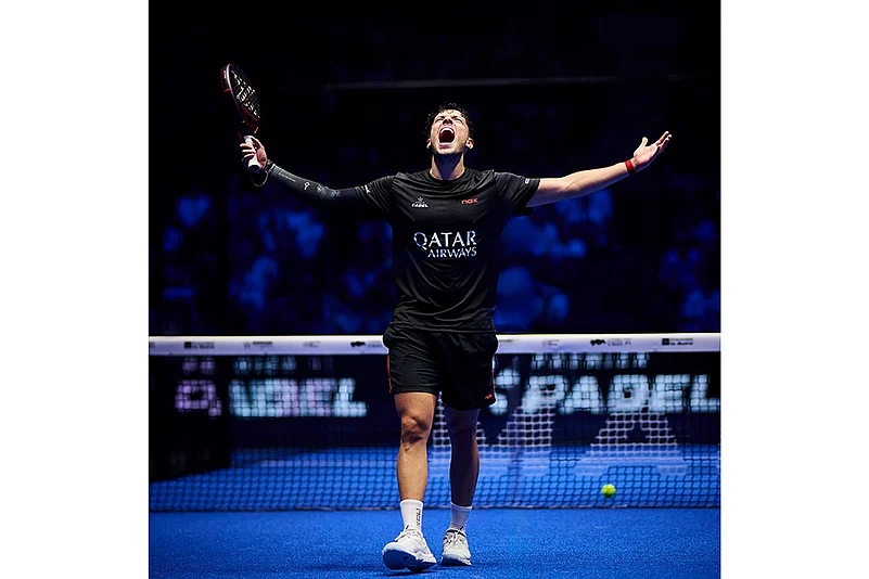 Premier Padel P1 in Madrid: Agustin Tapia