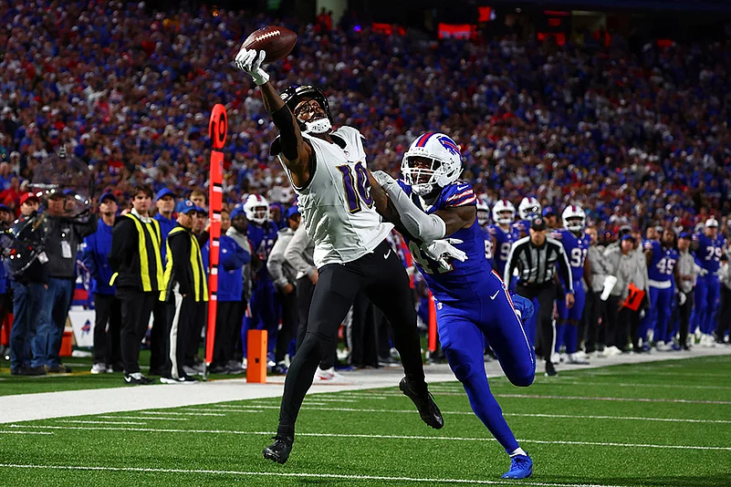 National Football League Buffalo Bills vs Baltimore Ravens match photos: DeAndre Hopkins