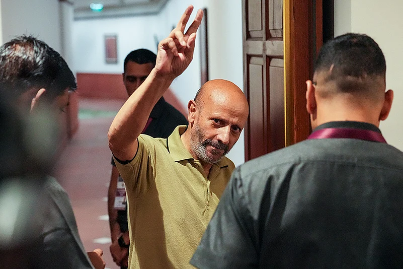 Lok Sabha MP from Baramulla Sheikh Abdul Rashid alias Engineer Rashid