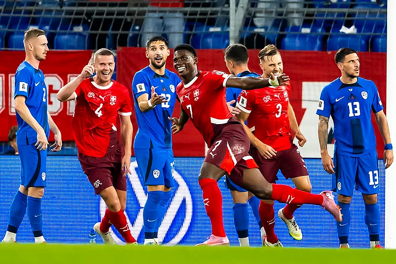 FIFA World Cup 2026 European Qualifiers Switzerland Vs Slovenia_Breel Embolo