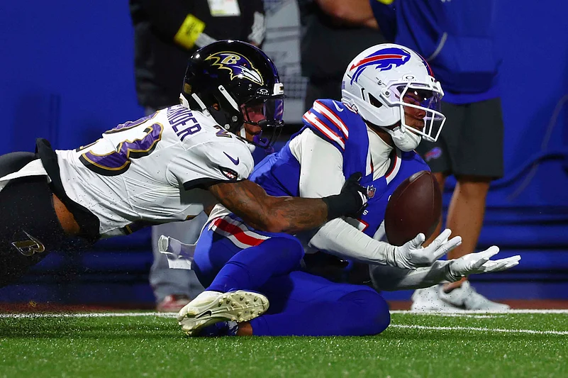 National Football League Buffalo Bills vs Baltimore Ravens match photos: Josh Allen