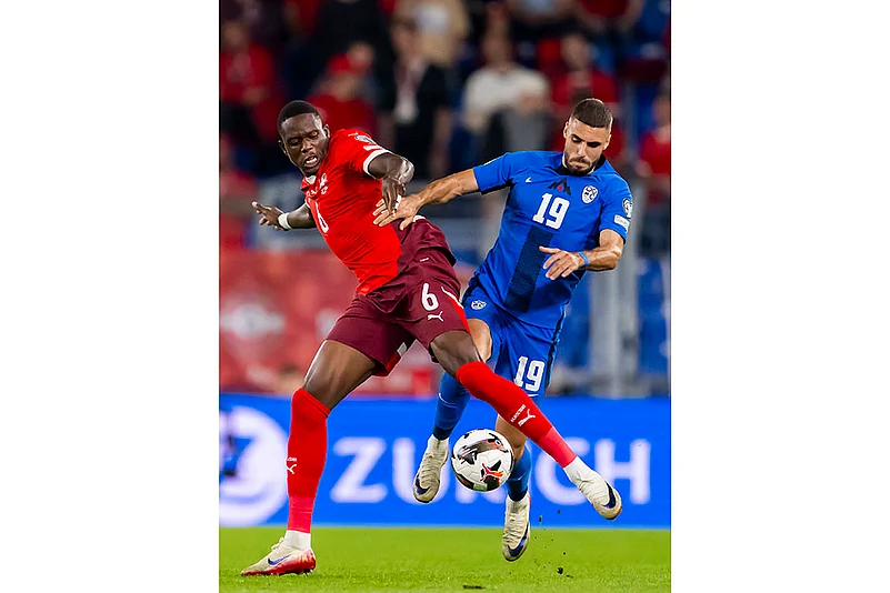 FIFA World Cup 2026 European Qualifiers Switzerland Vs Slovenia_Denis Zakaria