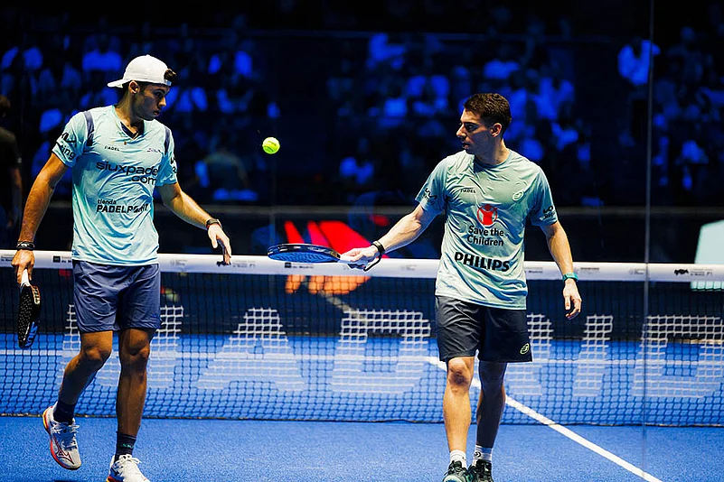 Premier Padel P1 in Madrid: Martin Di Nenno and Leandro Augsburguer