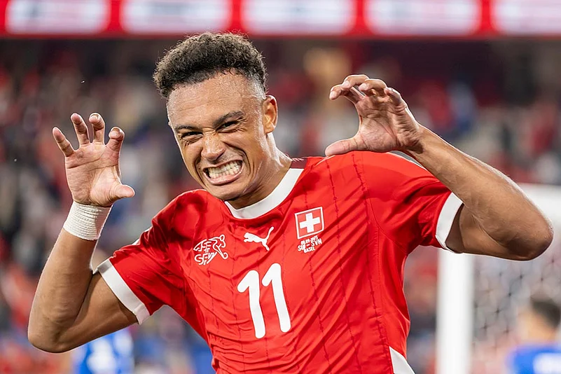 FIFA World Cup 2026 European Qualifiers Switzerland Vs Slovenia_Dan Ndoye