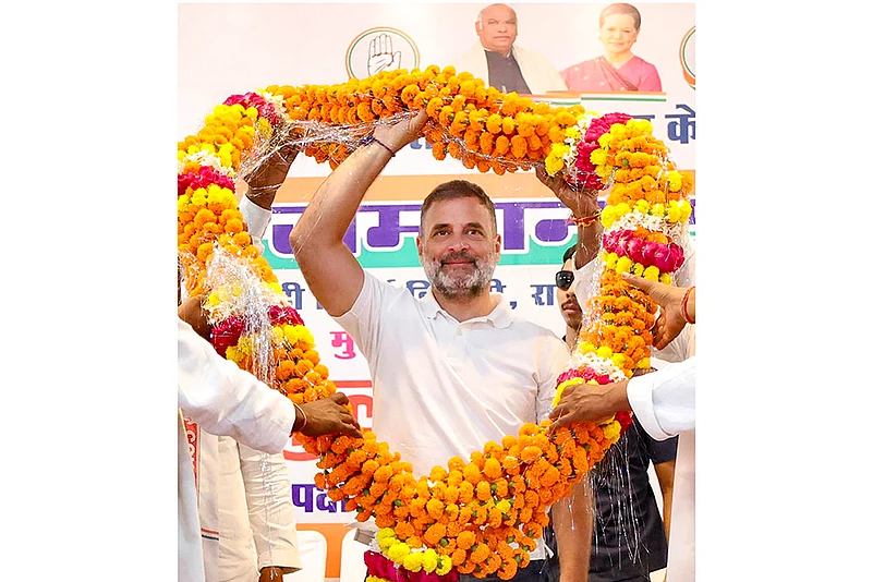 Rahul Gandhi in Rae Bareli