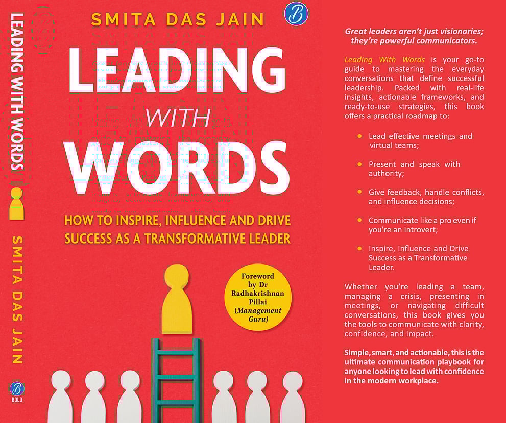 Author And Coach Smita Das Jain’s Leading With Words, A Guide To Communicating With Confidence, Is Out Now