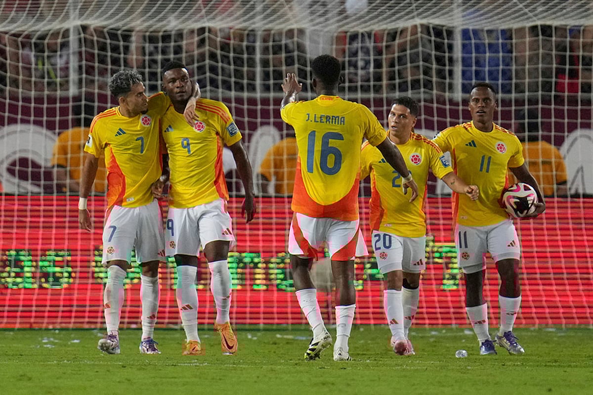 FIFA World Cup CONMEBOL qualifying soccer match Venezuela vs Colombia_Luis Díaz