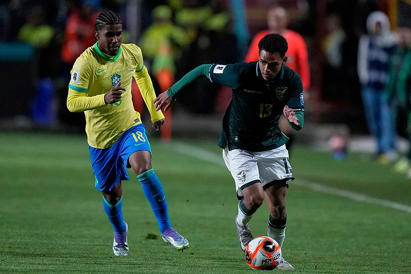 FIFA World Cup CONMEBOL qualifying soccer match Bolivia vs Brazil_Moises Paniagua