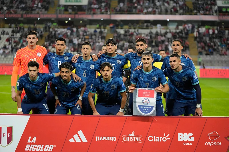 FIFA World Cup CONMEBOL qualifying soccer match Peru vs Paraguay_