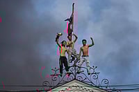 | Photo: AP/Niranjan Shrestha : Nepal Gen Z Protest