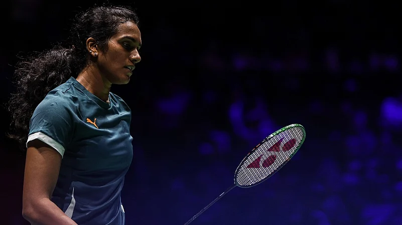 PV Sindhu vs Julie Dawall Jakobsen match report China Masters 2025 first round