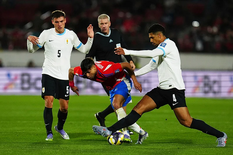 FIFA World Cup CONMEBOL qualifying soccer match Chile Vs Uruguay_Kevin Amaro
