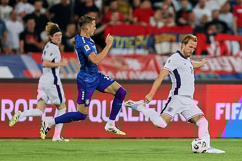 England Serbia WCup Soccer