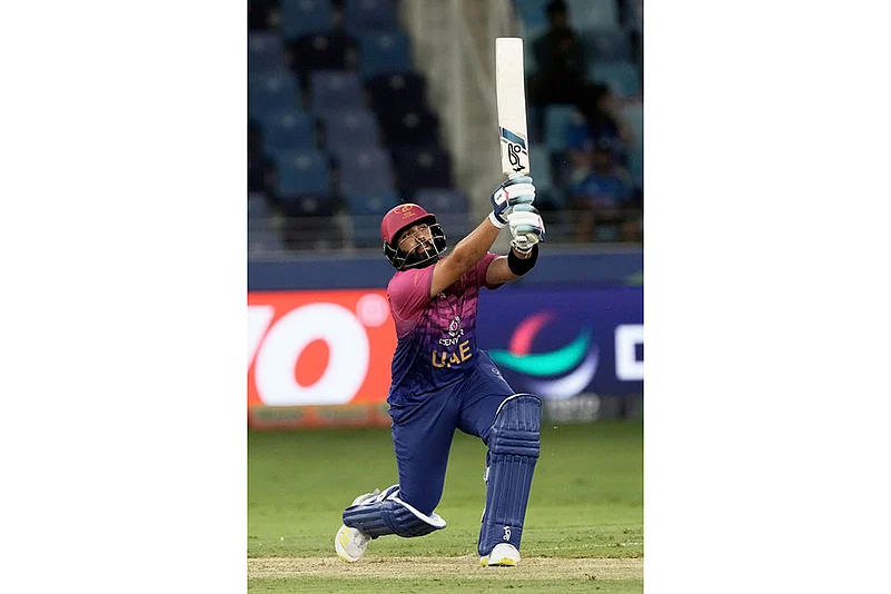 UAE vs India 2nd Match - Alishan Sharafu