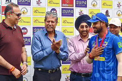 Kapil Dev at Chandigarh Premier League