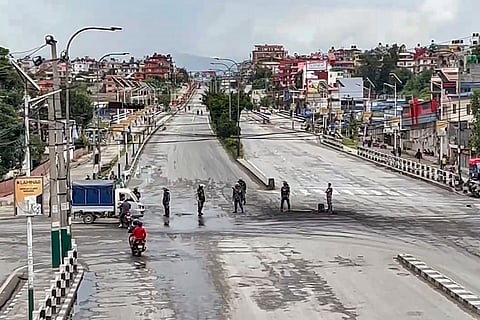 Army deployed in Kathmandu