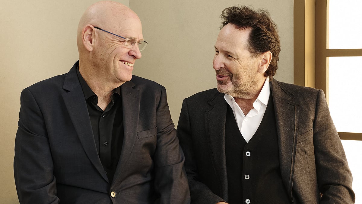 IMDb : Barry Avrich and Noam Tibon at an event for The Road Between Us: The Ultimate Rescue