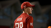 England captain Harry Brook in action against South Africa.