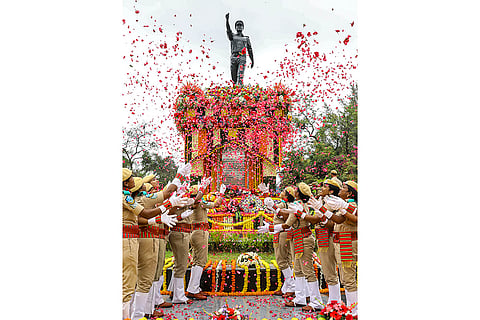 Forest Martyr's Day in Hyderabad