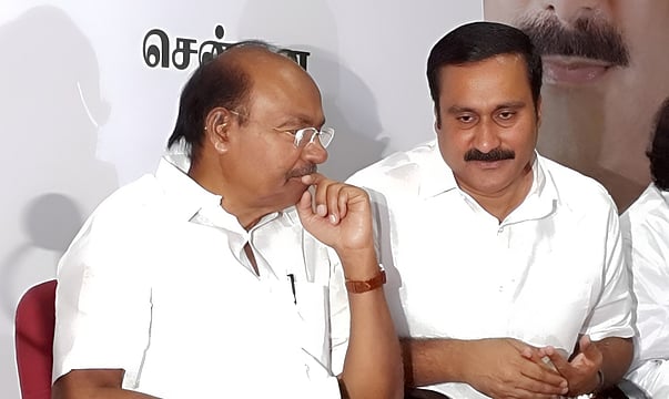 Ramadoss Expels Son Anbumani From PMK, Calls Him A ‘Weed’