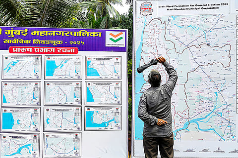 NMMC billboard in Navi Mumbai