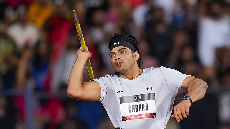 Olympic and reigning world javelin champion Neeraj Chopra heads India’s 19-member contingent at the World Athletics Championships 2025 in Tokyo. This year’s squad includes a mix of seasoned athletes and promising debutants aiming for historic performances across 15 events. - | Photo: PTI/Shailendra Bhojak