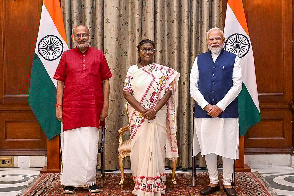 | Photo: Rashtrapati Bhavan via PTI  : 15th Vice-President of India swearing-in ceremony