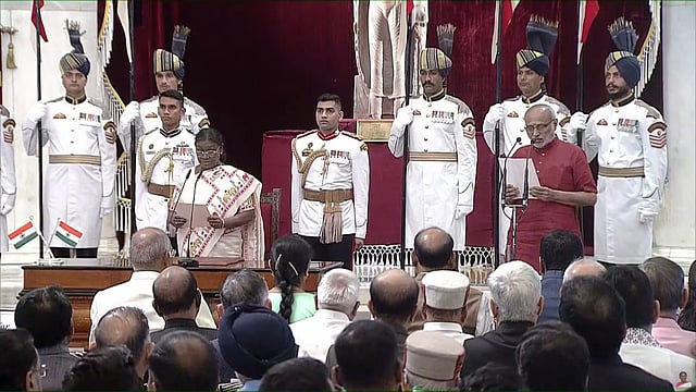 CP Radhakrishnan Sworn In As India’s 15th Vice President
