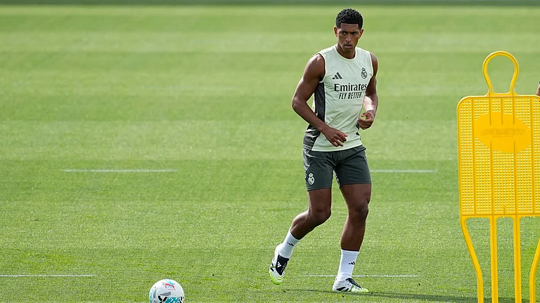 Real Madrid's Jude Bellingham - null