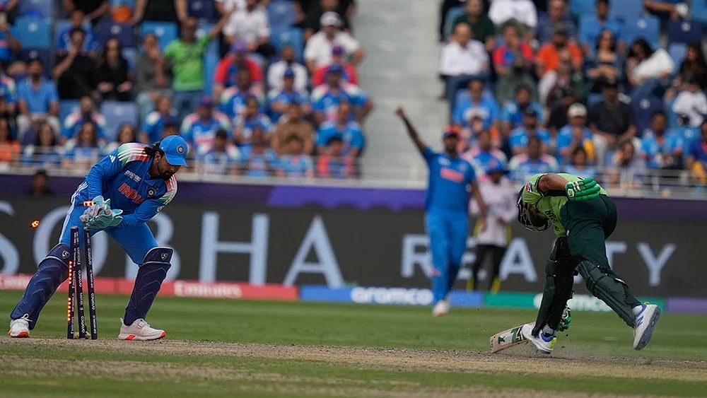 | Photo: AP/Altaf Qadri : Asia Cup 2025: IND Vs PAK Build-Up Gets Spicy As PSL Franchise Trolls IPL’s Punjab Kings, Fans Say ‘No Original Content’