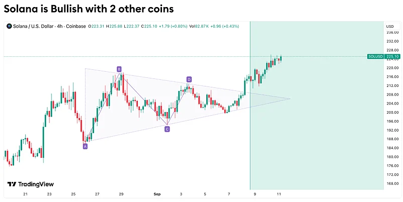 Solana Price Chart