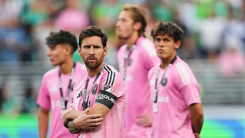 | Photo: AP/Lindsey Wasson : Leagues Cup 2025 Final: Inter Miami vs Seattle Sounders