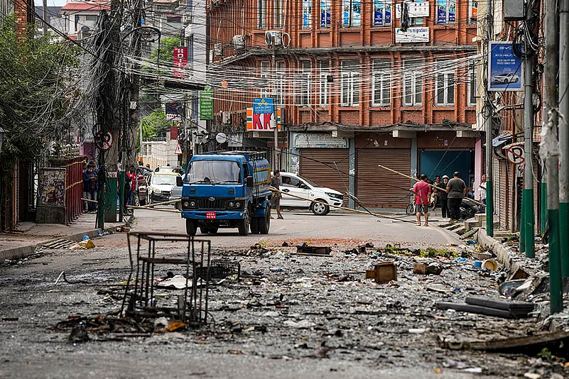Aftermath of Nepals protests