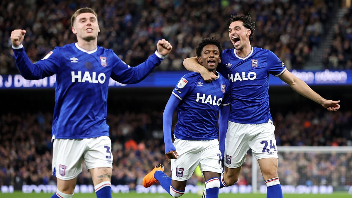 Jaden Philogene scored a hat-trick in Ipswich's win over Sheffield United.