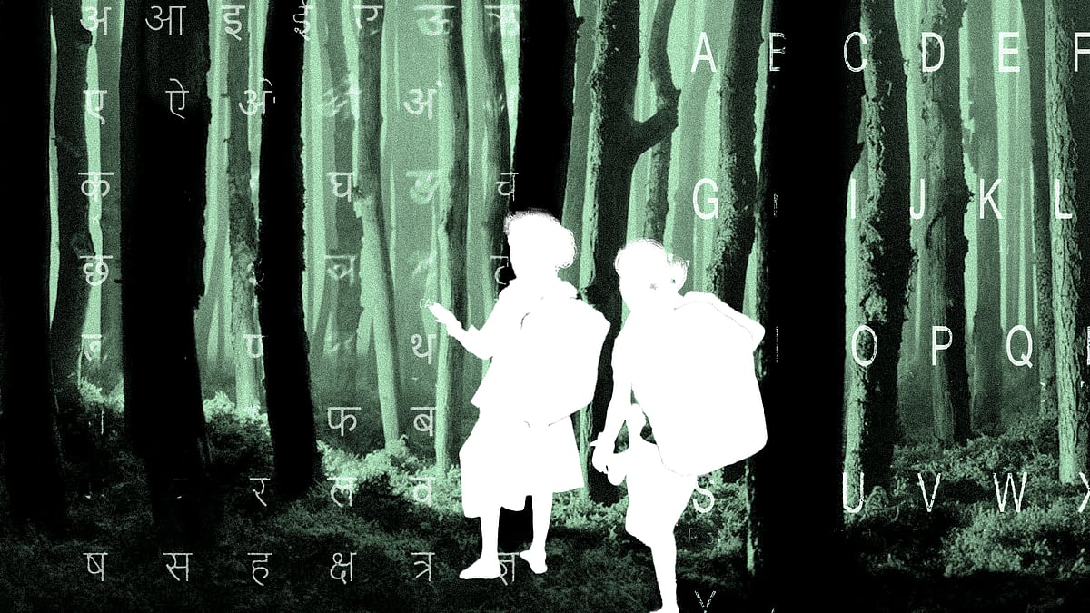 Vikas Thakur I Outlook : Adivasi's move from bonded labour to education through literacy drives.